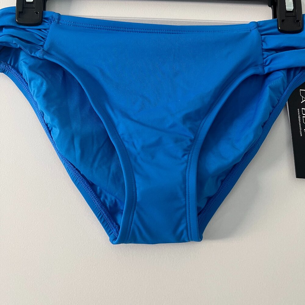 La Blanca Hipster Bikini Bottoms. Size 8. NEW!